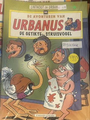 Cover van De getikte struisvogel