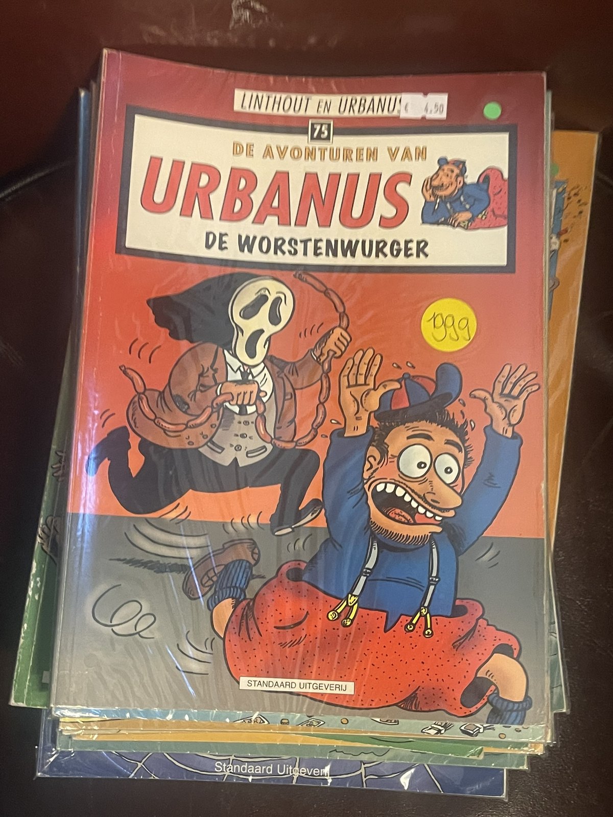 Cover van De worstenwurger
