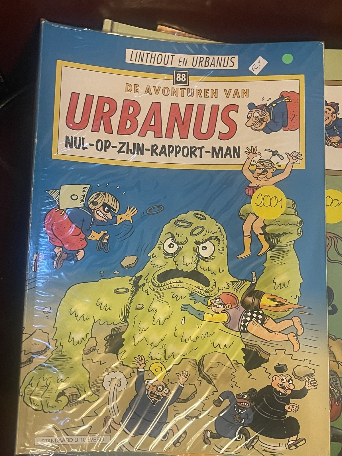 Cover van Nul-op-zijn-rapport-man