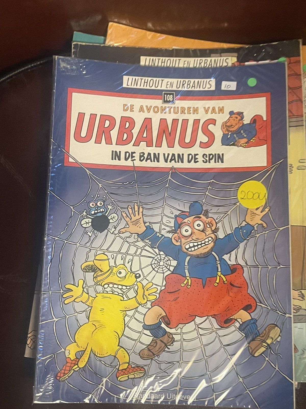 Cover van In de ban van de spin