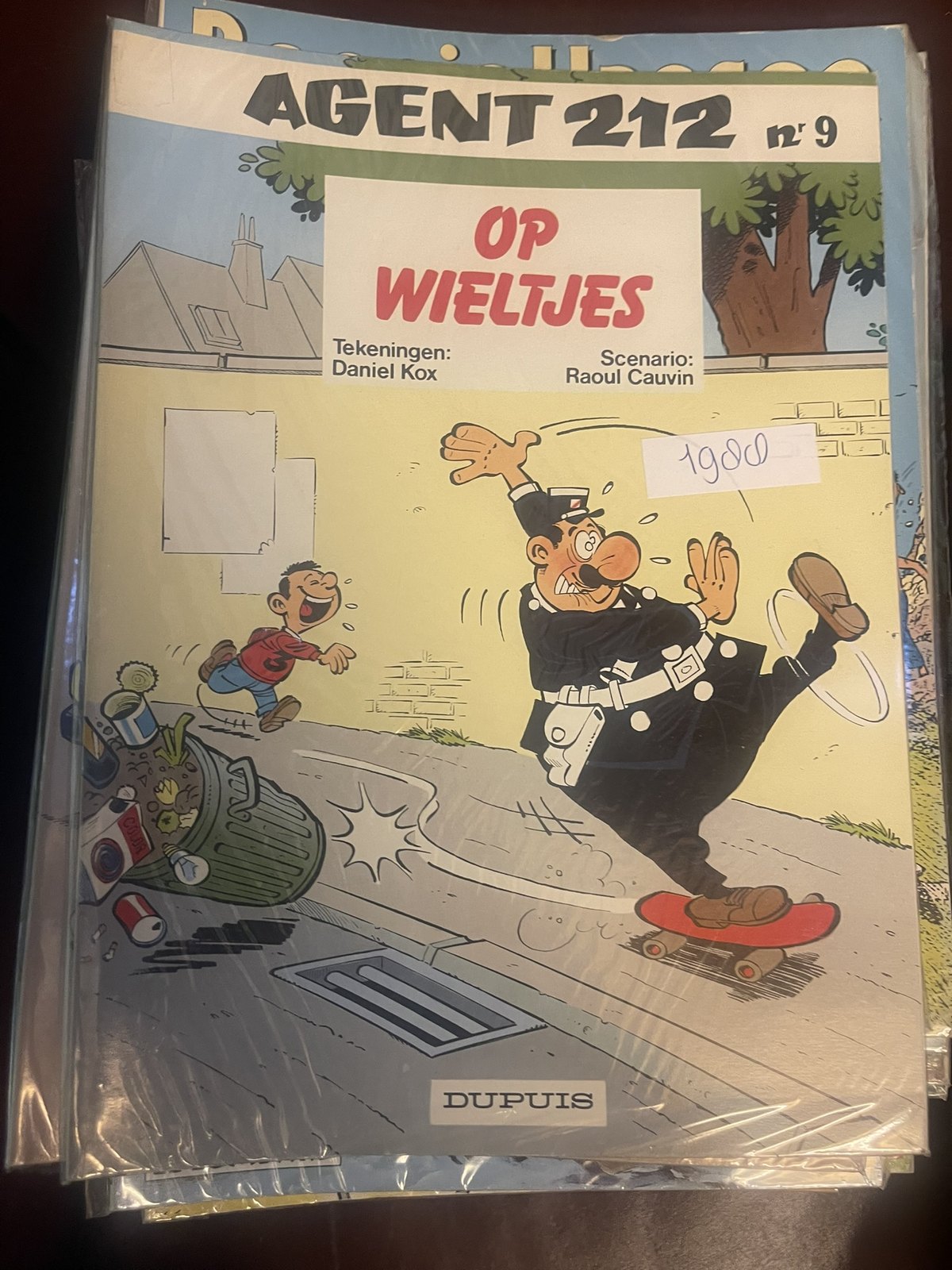 Cover van Op wieltjes