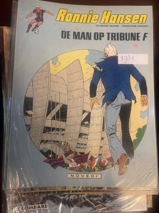 Cover van De man op tribune F