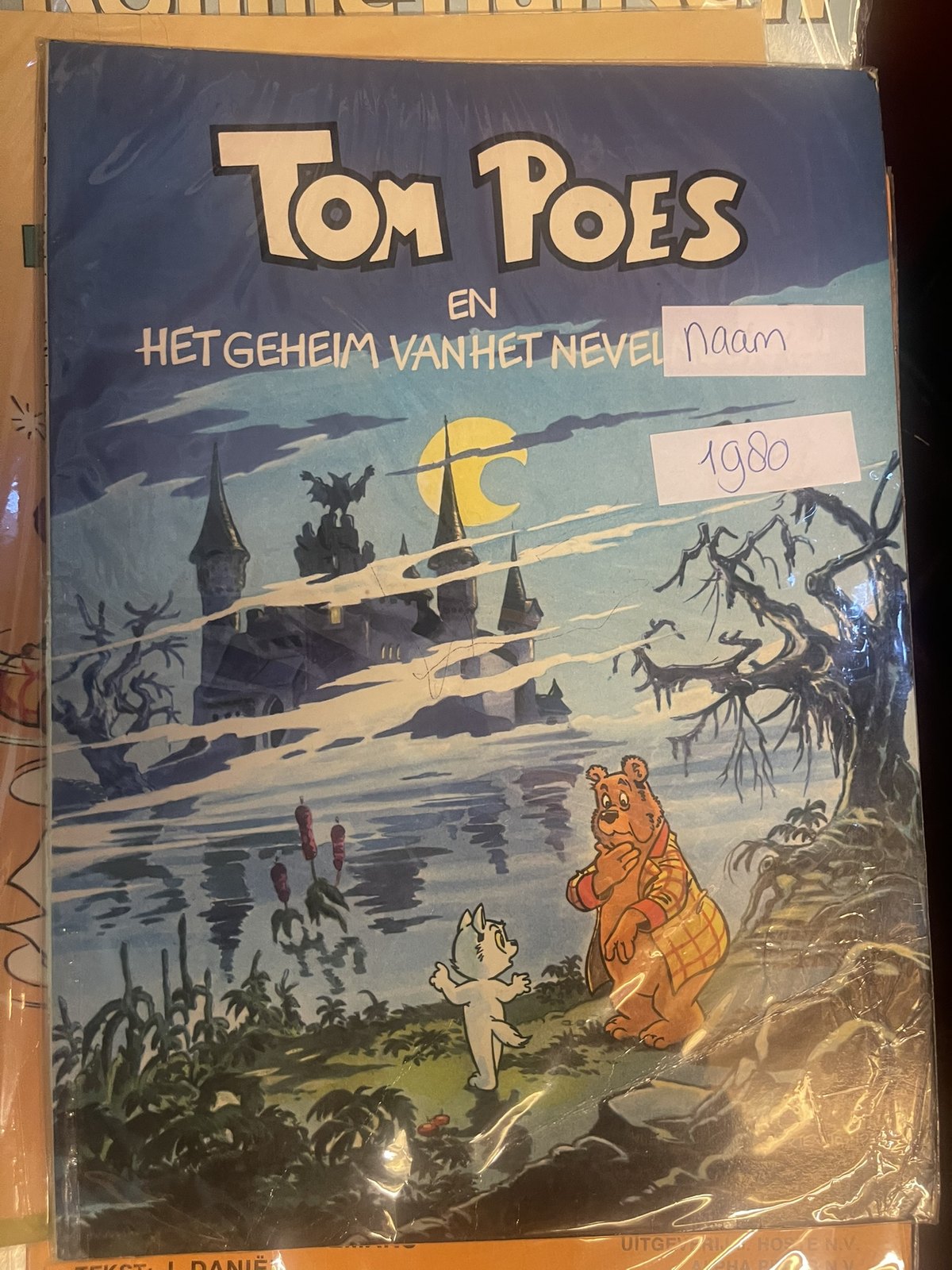 Cover van Tom Poes en het geheim van het Nevelmoeras