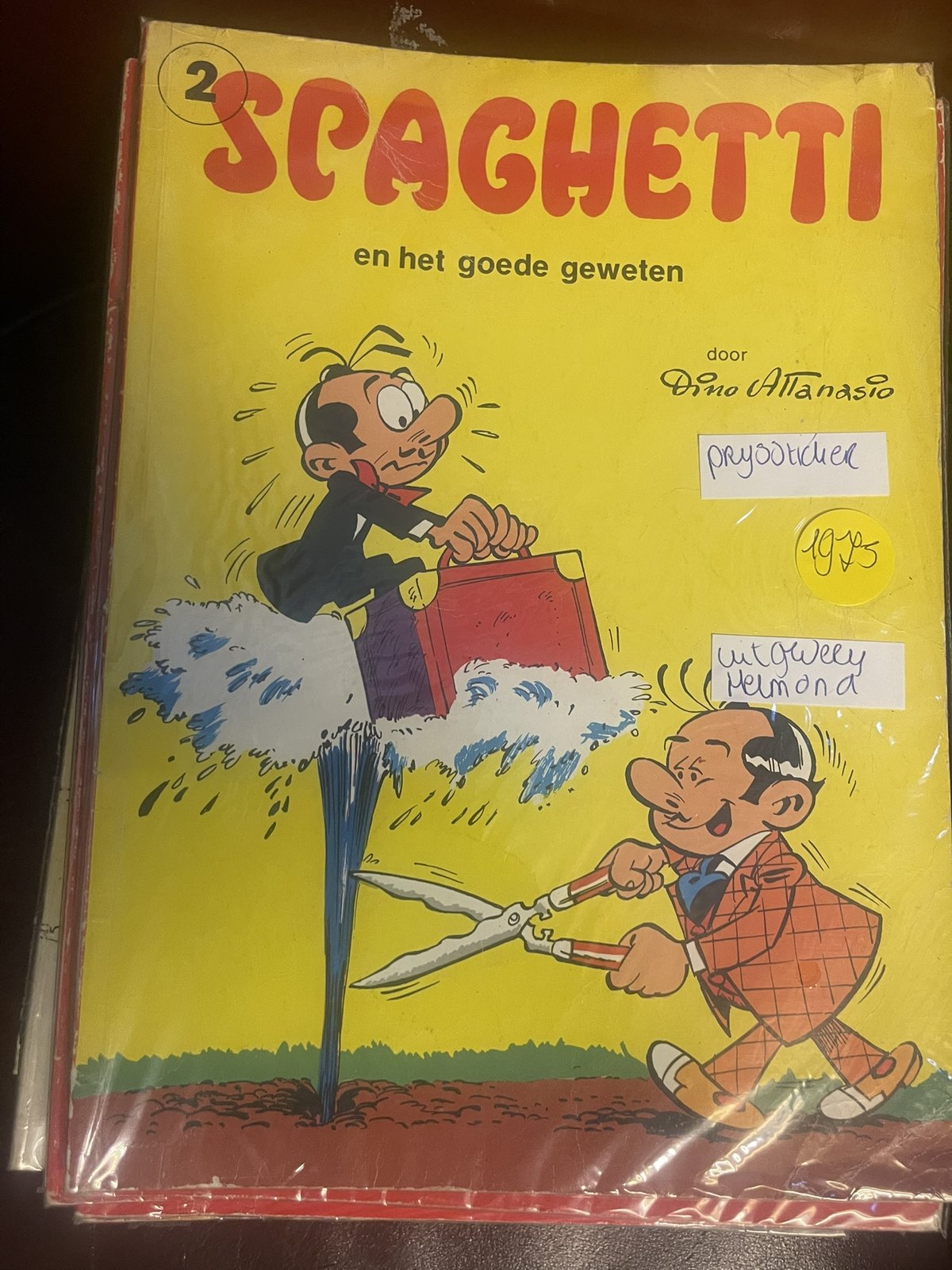 Cover van Spaghetti en het goede geweten
