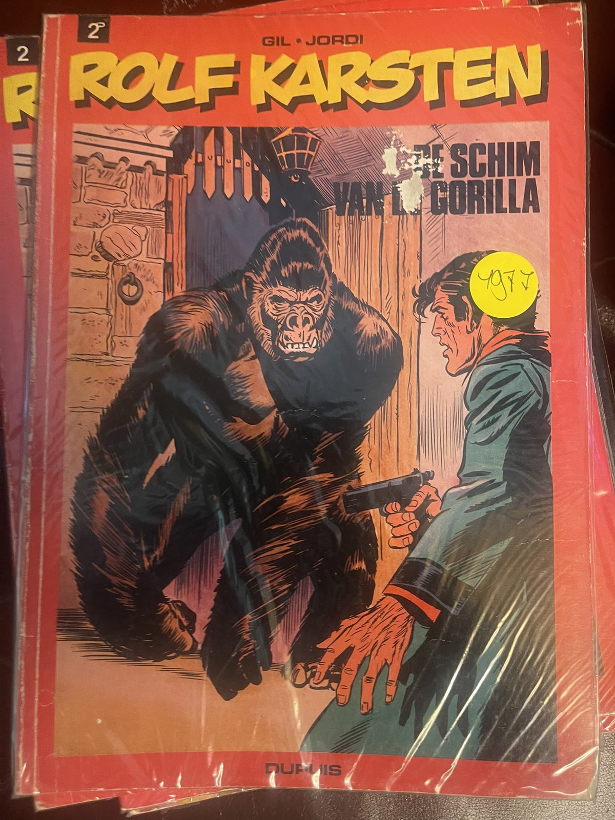 Cover van De schim van de gorilla