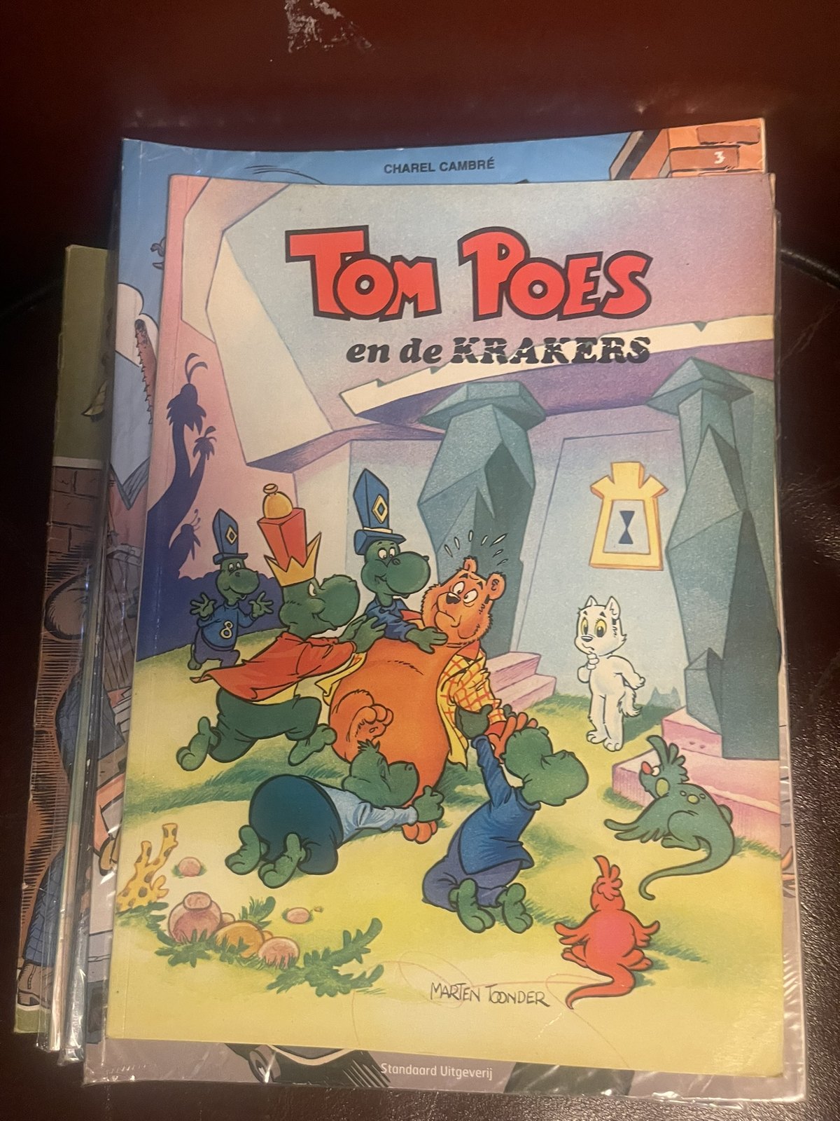 Cover van Tom Poes en de krakers
