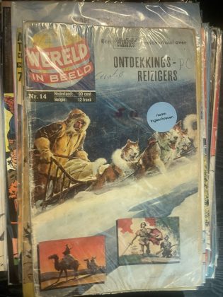 Cover van Ontdekkingsreizigers