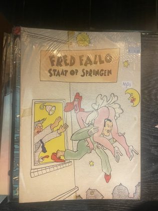 Cover van Fred Fallo staat op springen
