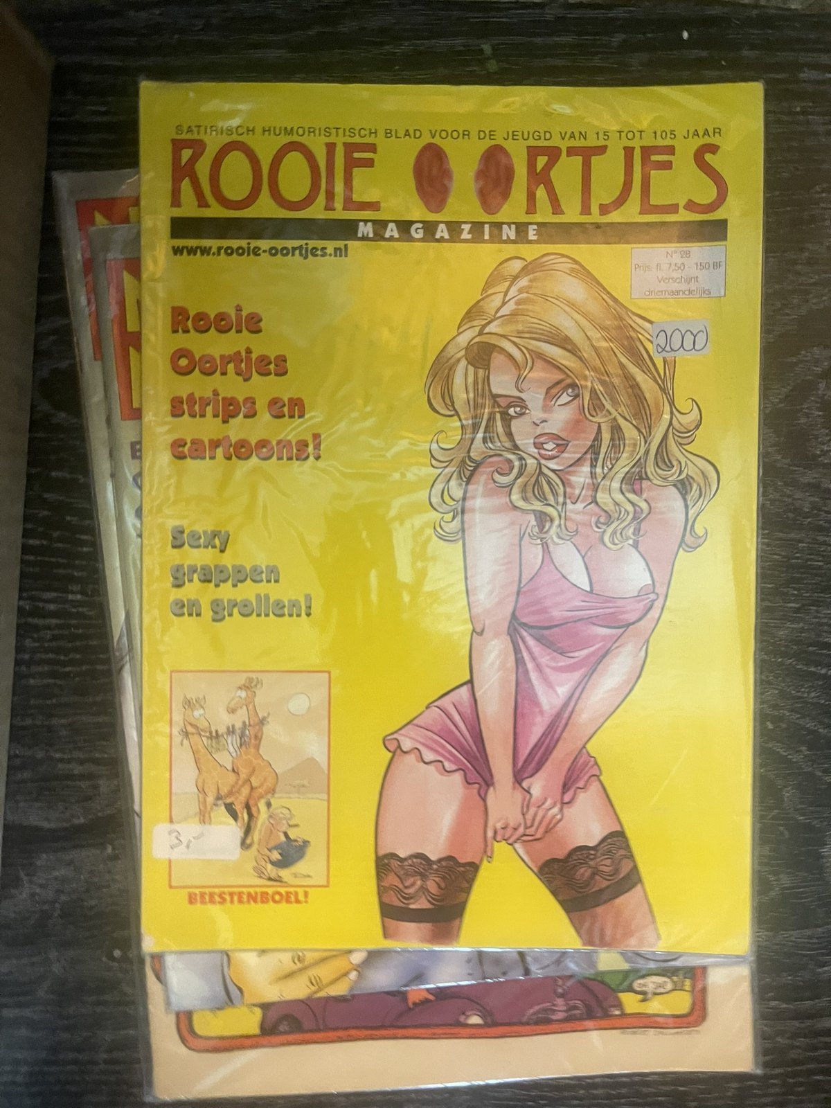 Cover van Rooie oortjes 8