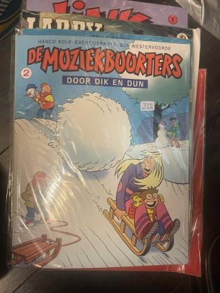 Cover van Door dik en dun