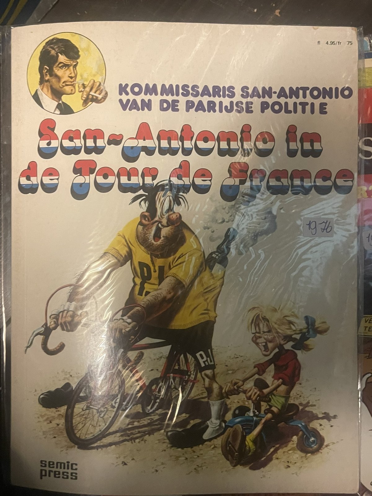 Cover van San-Antonio in de Tour de France