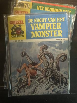 Cover van De nacht van het vampier monster