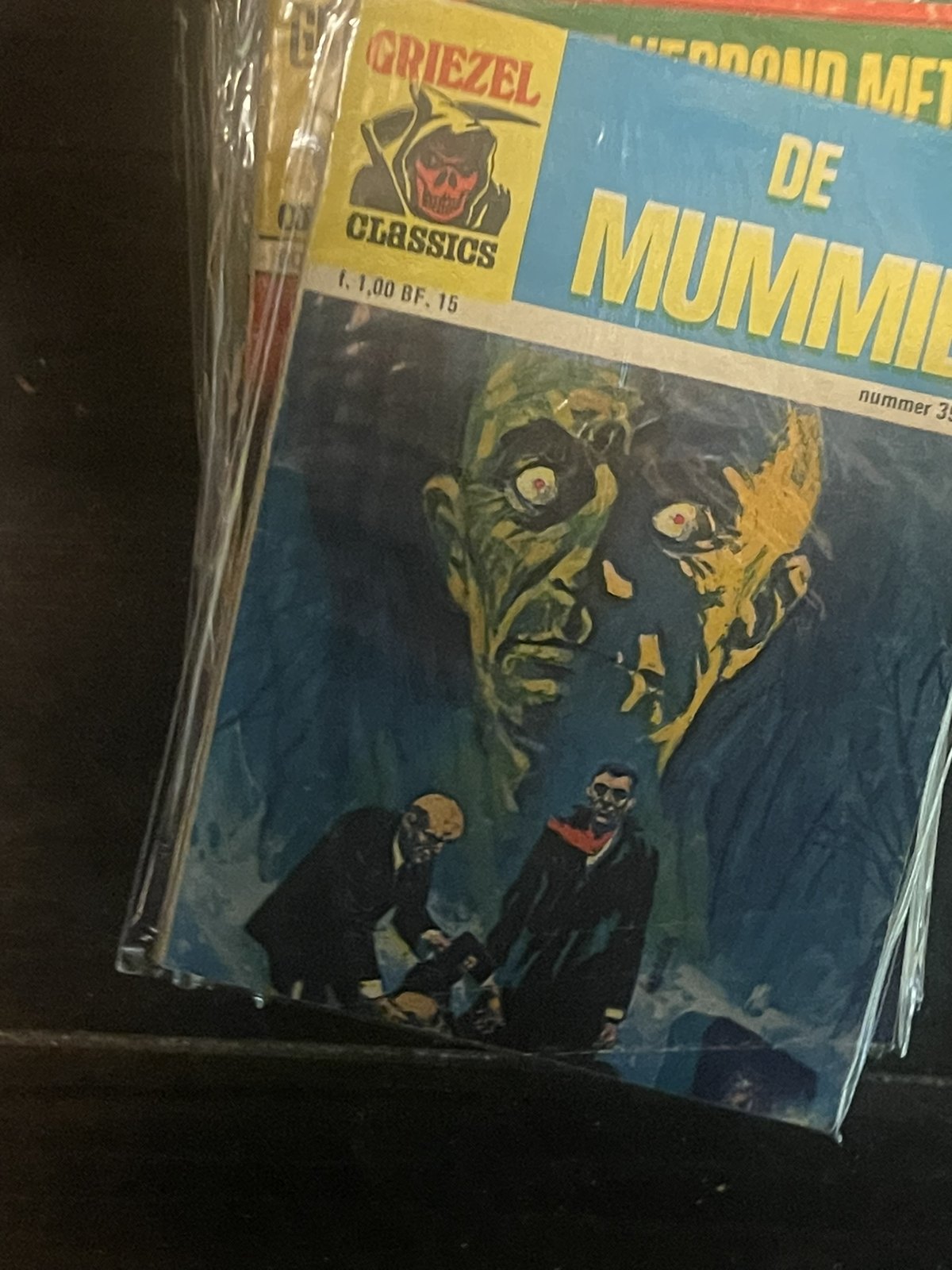 Cover van De mummie