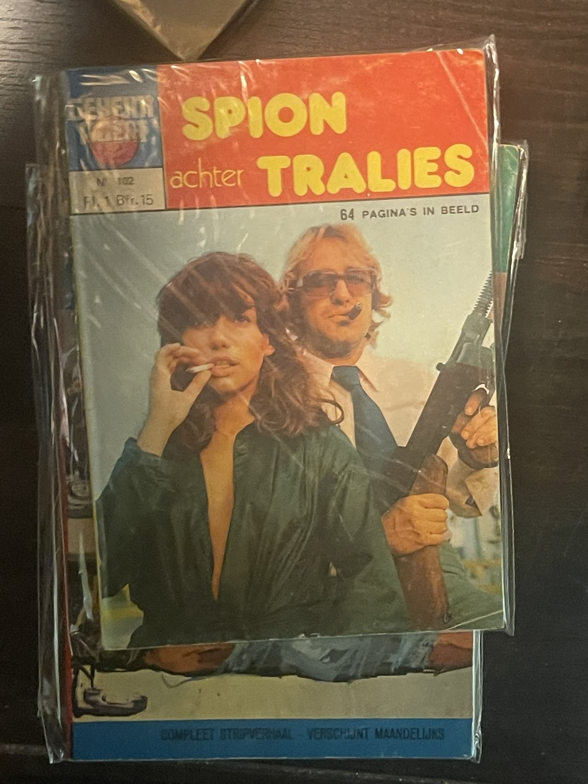 Cover van Spion achter tralies