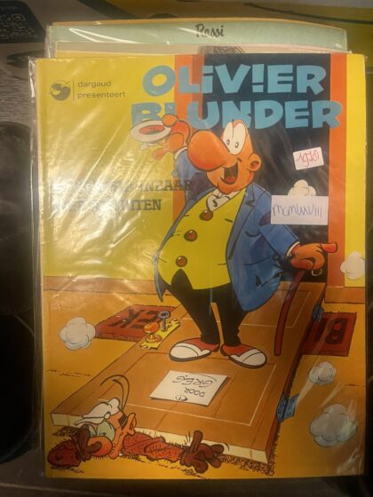 Cover van Al die moeite voor Olivier Blunder?