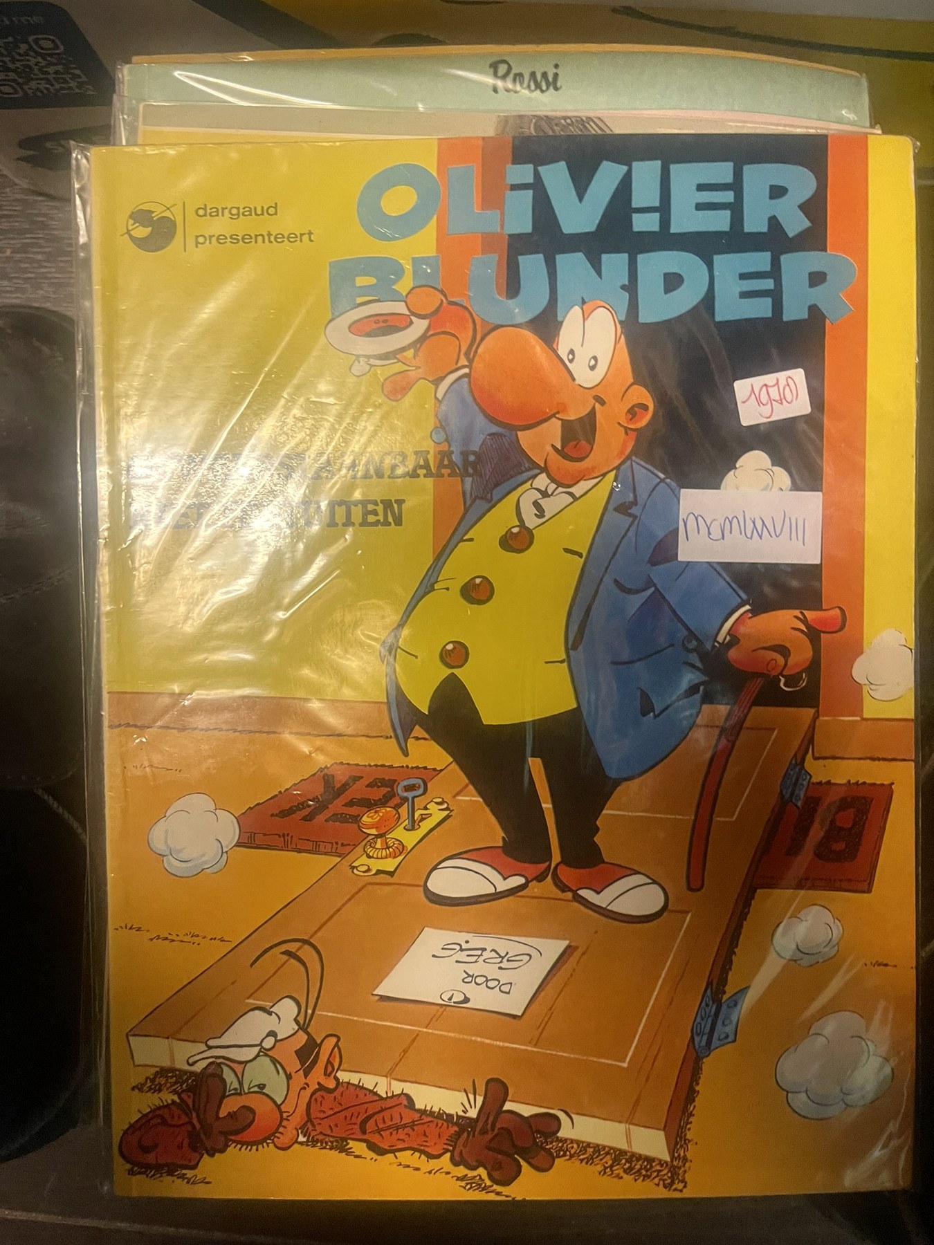 Cover van Al die moeite voor Olivier Blunder?