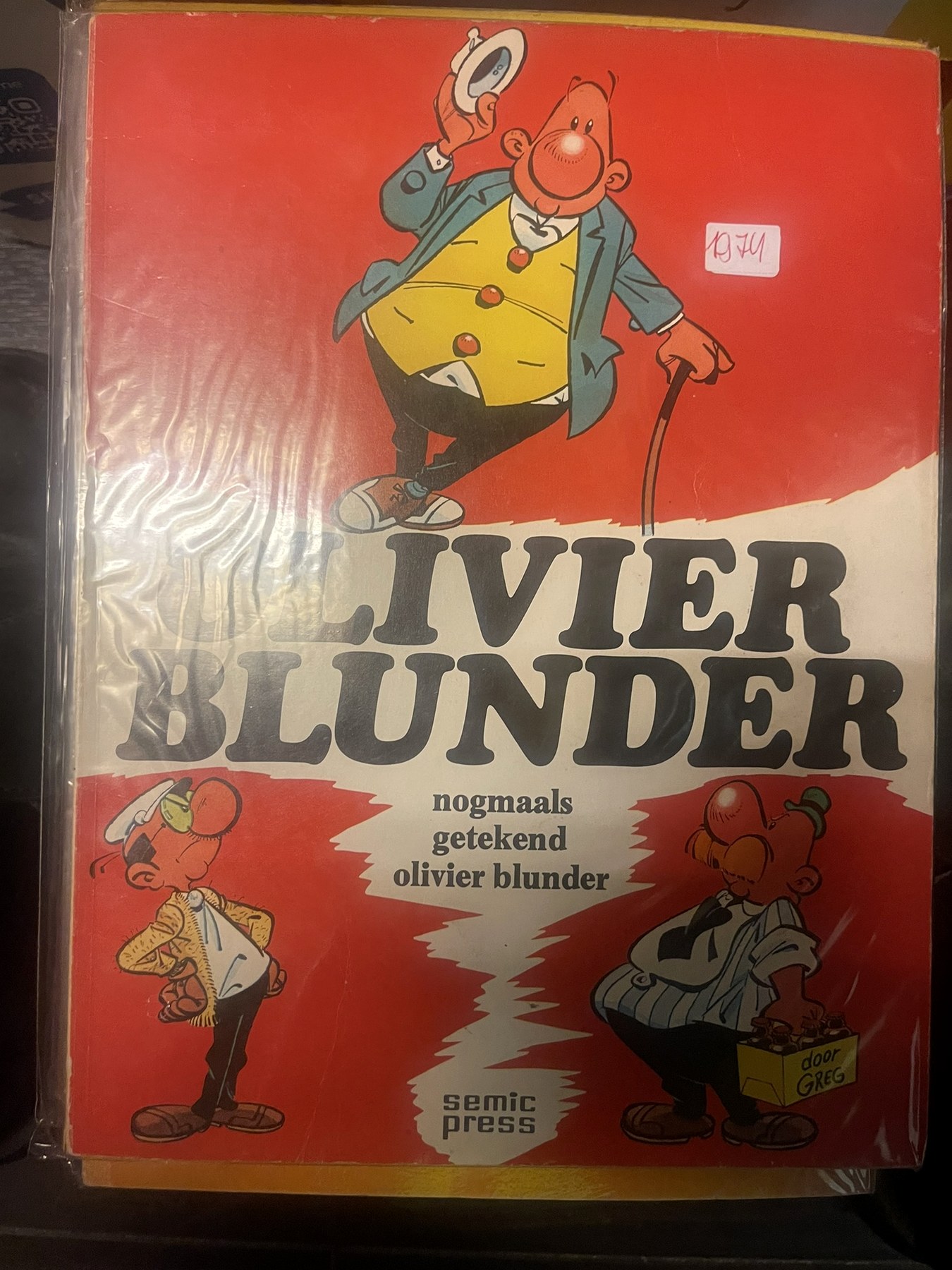 Cover van Nogmaals getekend Olivier Blunder
