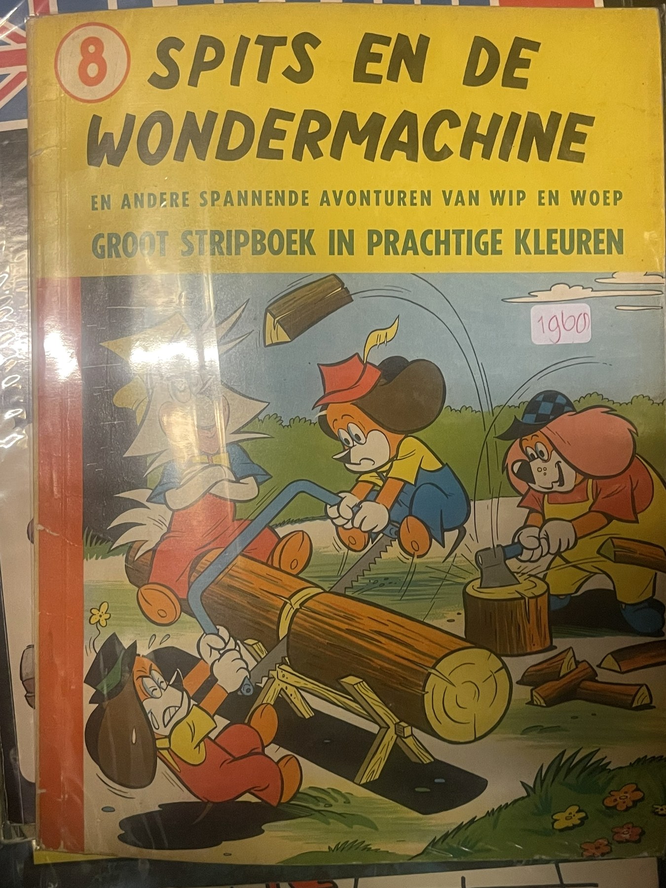 Cover van Spits en de wondermachine