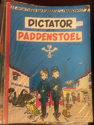 Cover van De dictator en de paddenstoel