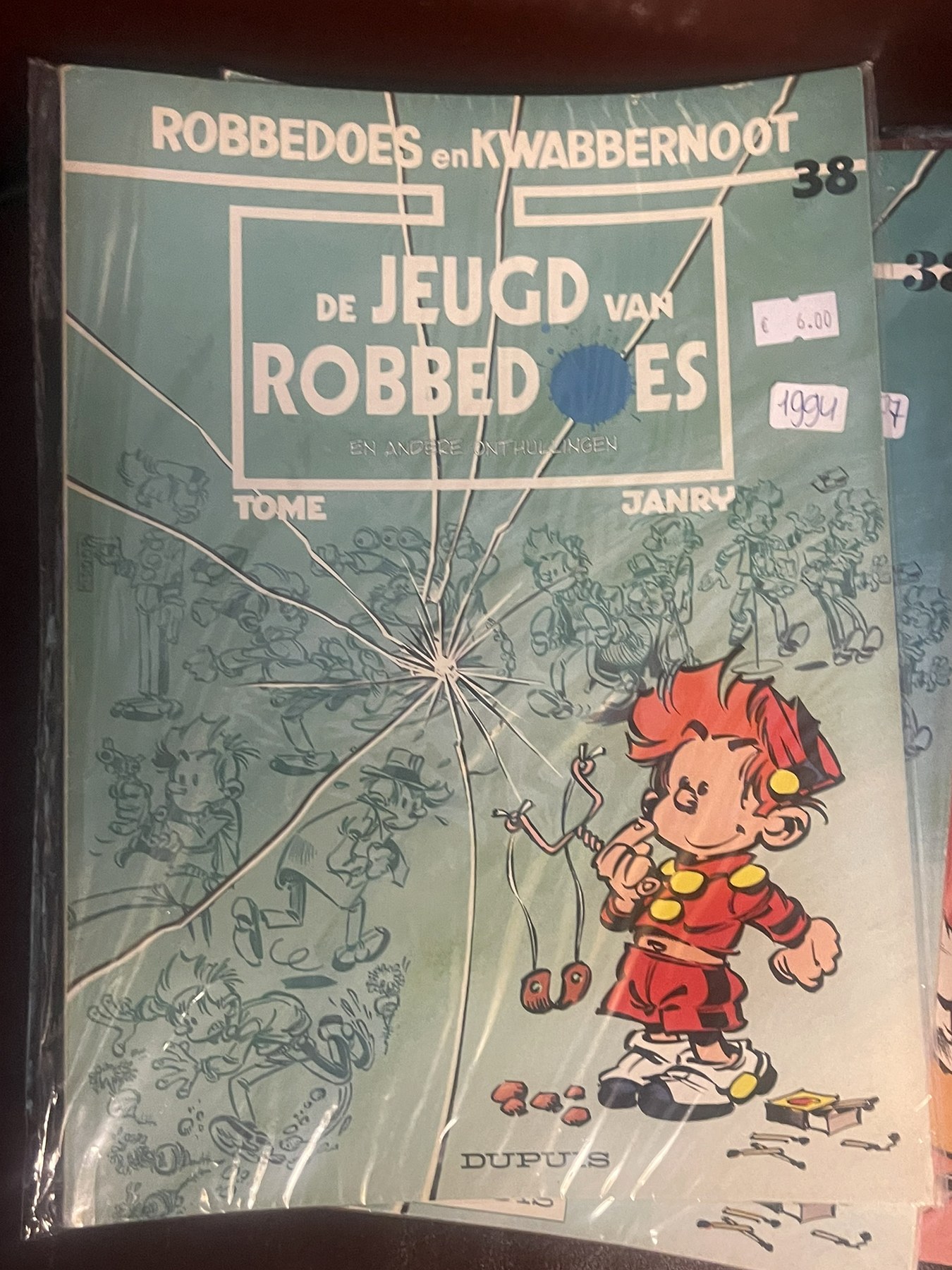 Cover van De jeugd van Robbedoes en andere onthullingen