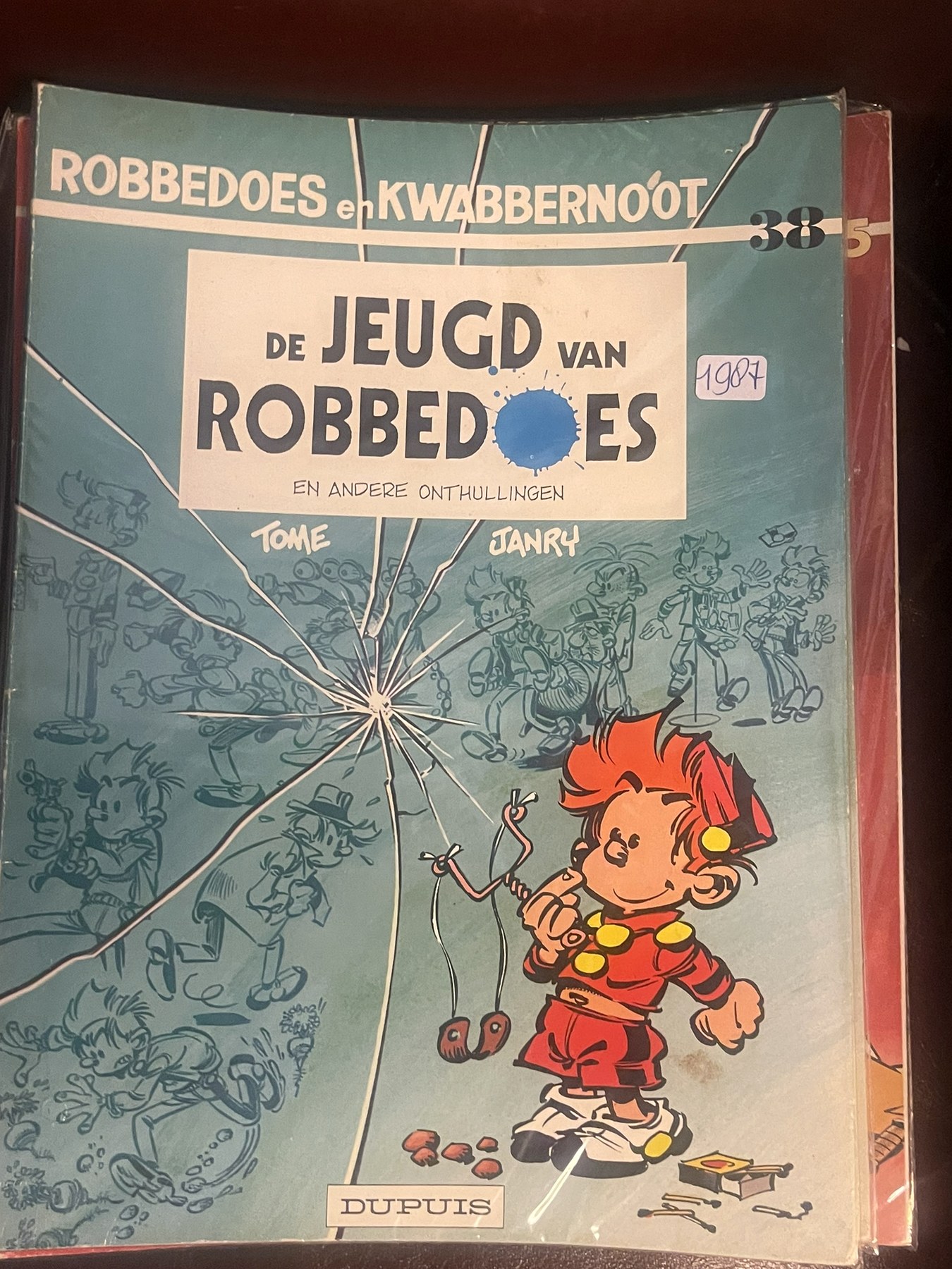 Cover van De jeugd van Robbedoes en andere onthullingen