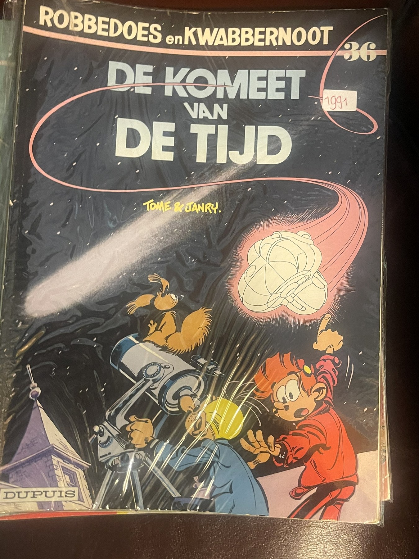 Cover van De komeet van de tijd