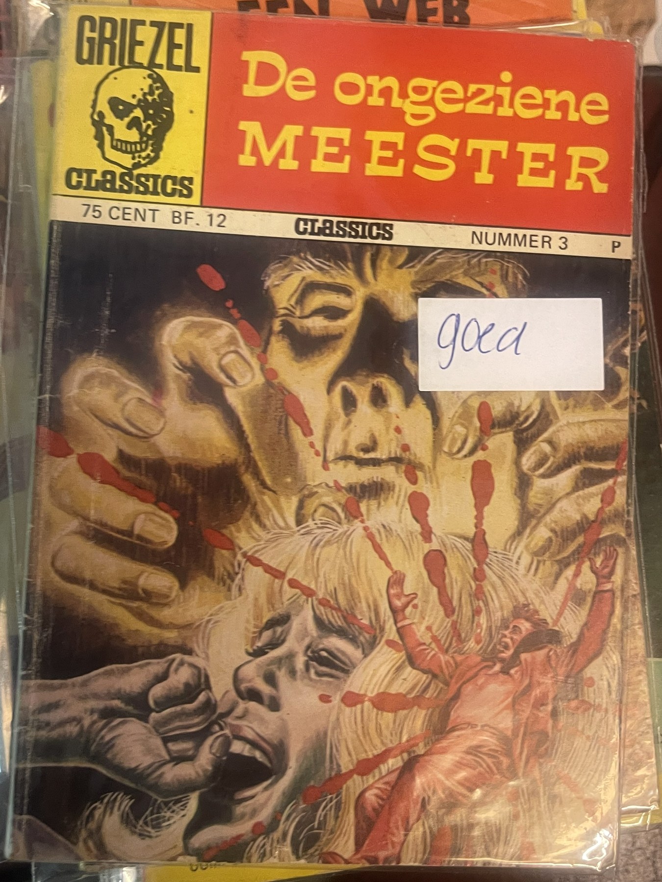 Cover van De ongeziene meester