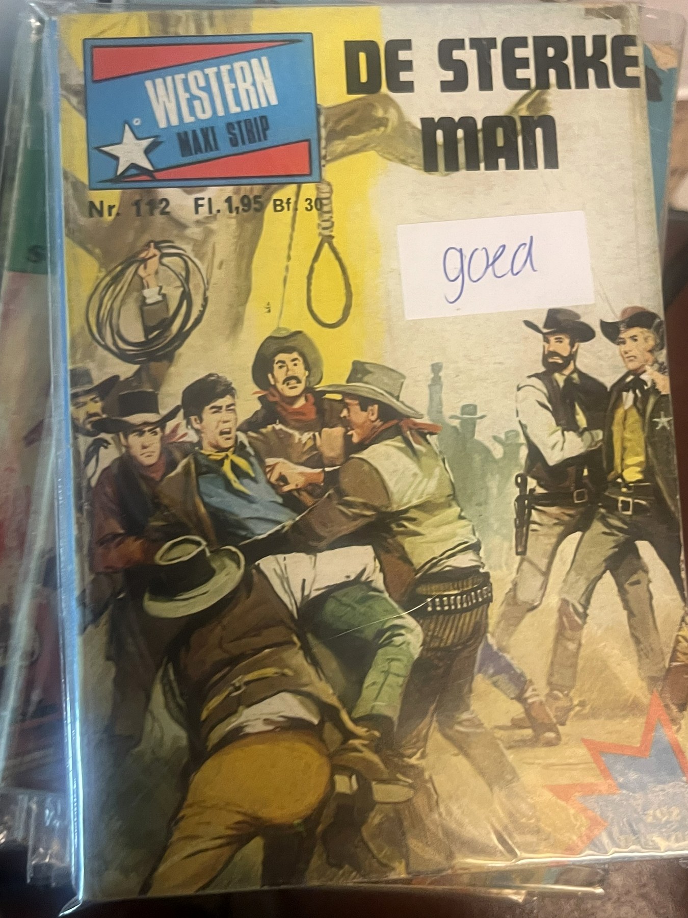 Cover van De sterke man