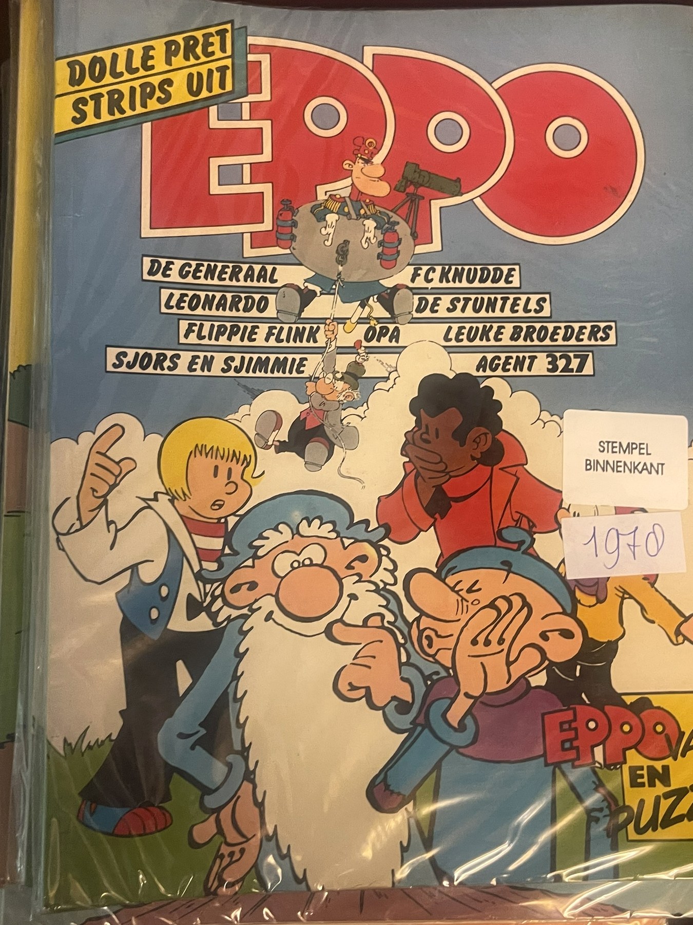 Cover van Dolle pret - Strips uit Eppo/Anita