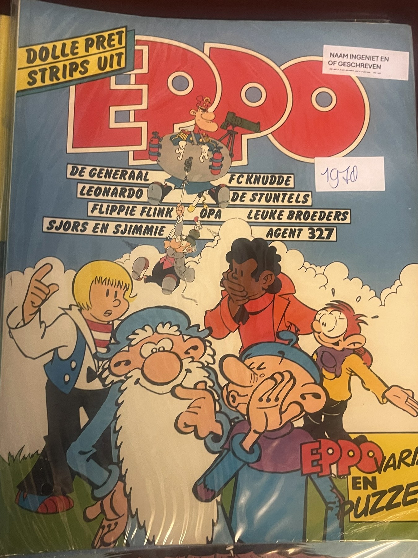 Cover van Dolle pret - Strips uit Eppo/Anita