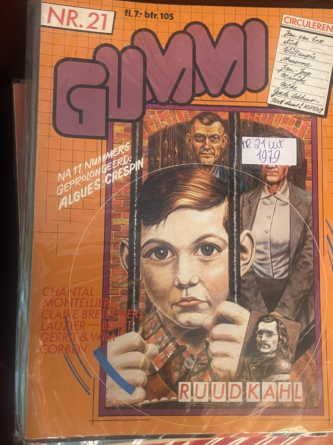 Cover van Gummi 21