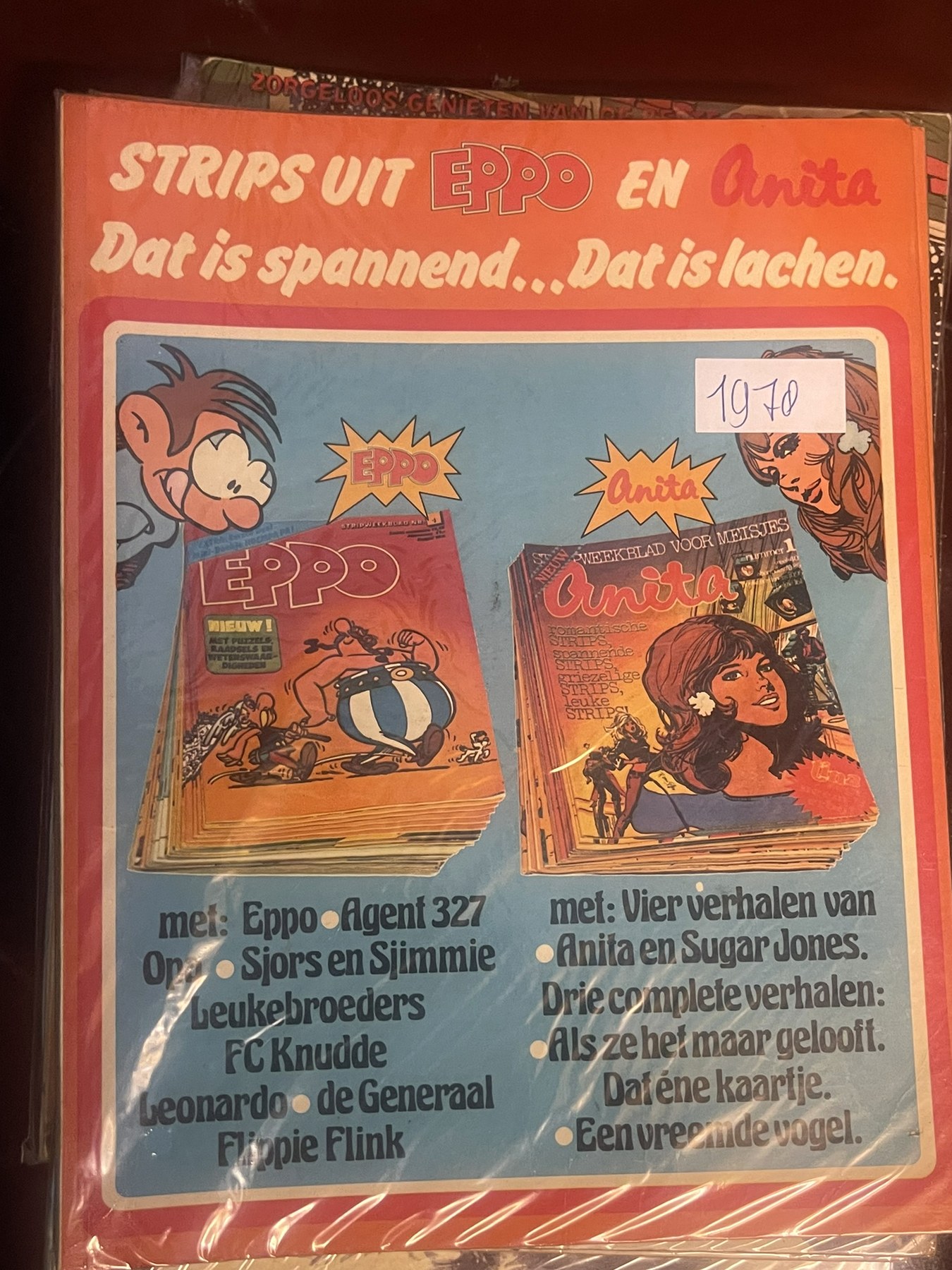Strips uit Eppo en Anita - Dat is spannend... Dat is lachen - afbeelding 2