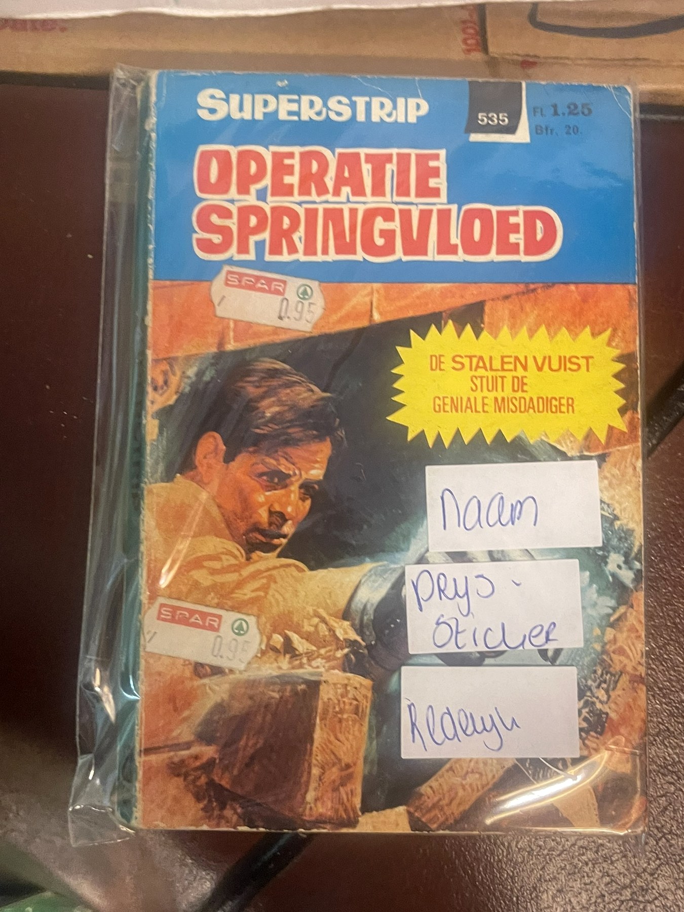 Cover van Operatie Springvloed