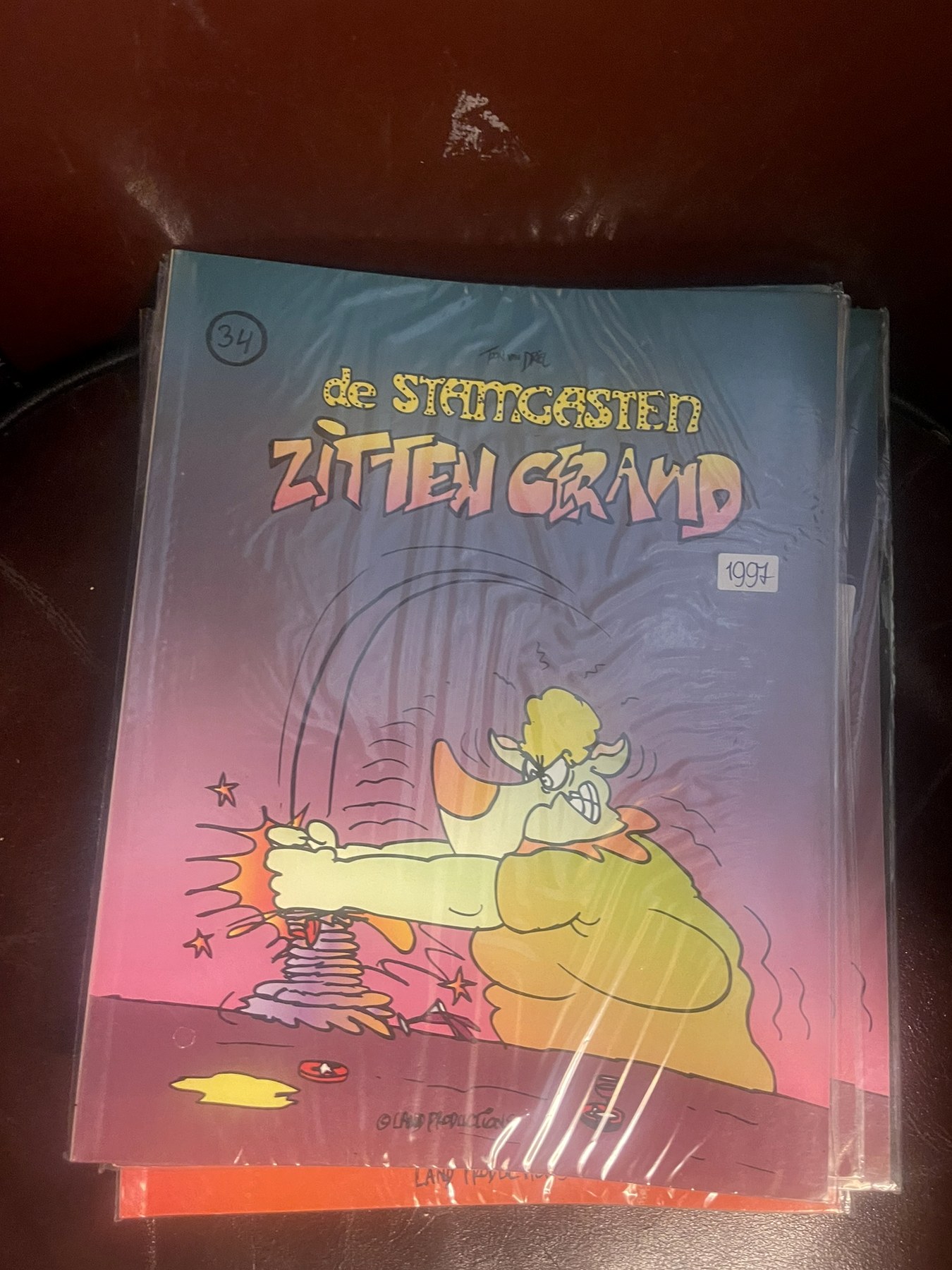 Cover van De Stamgasten zitten geramd
