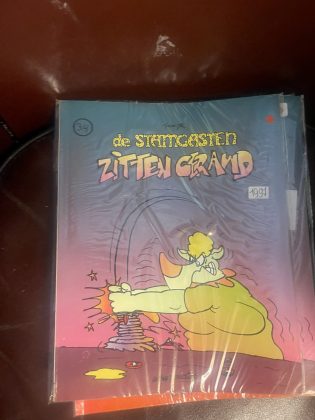 Cover van De Stamgasten zitten geramd