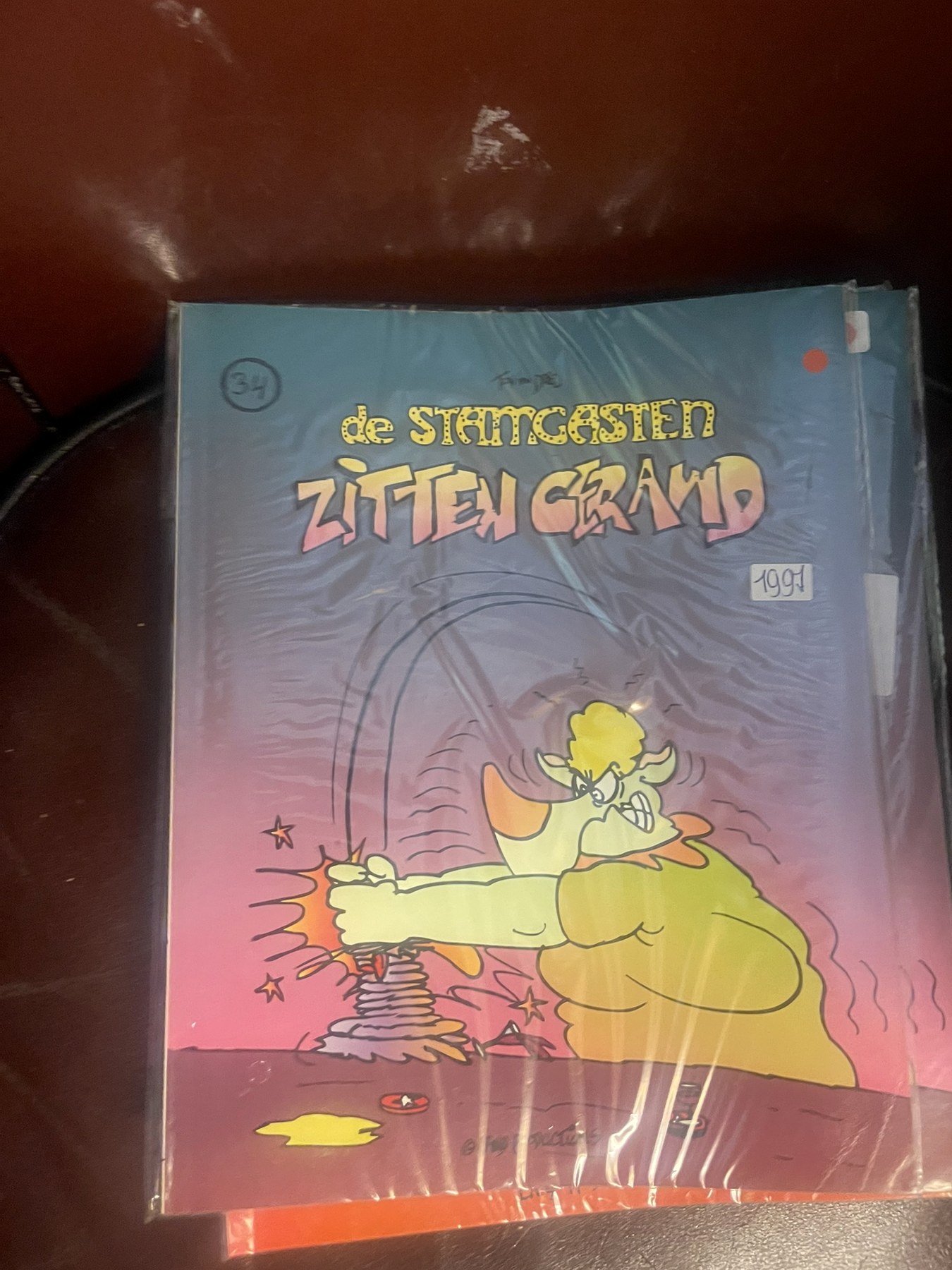Cover van De Stamgasten zitten geramd