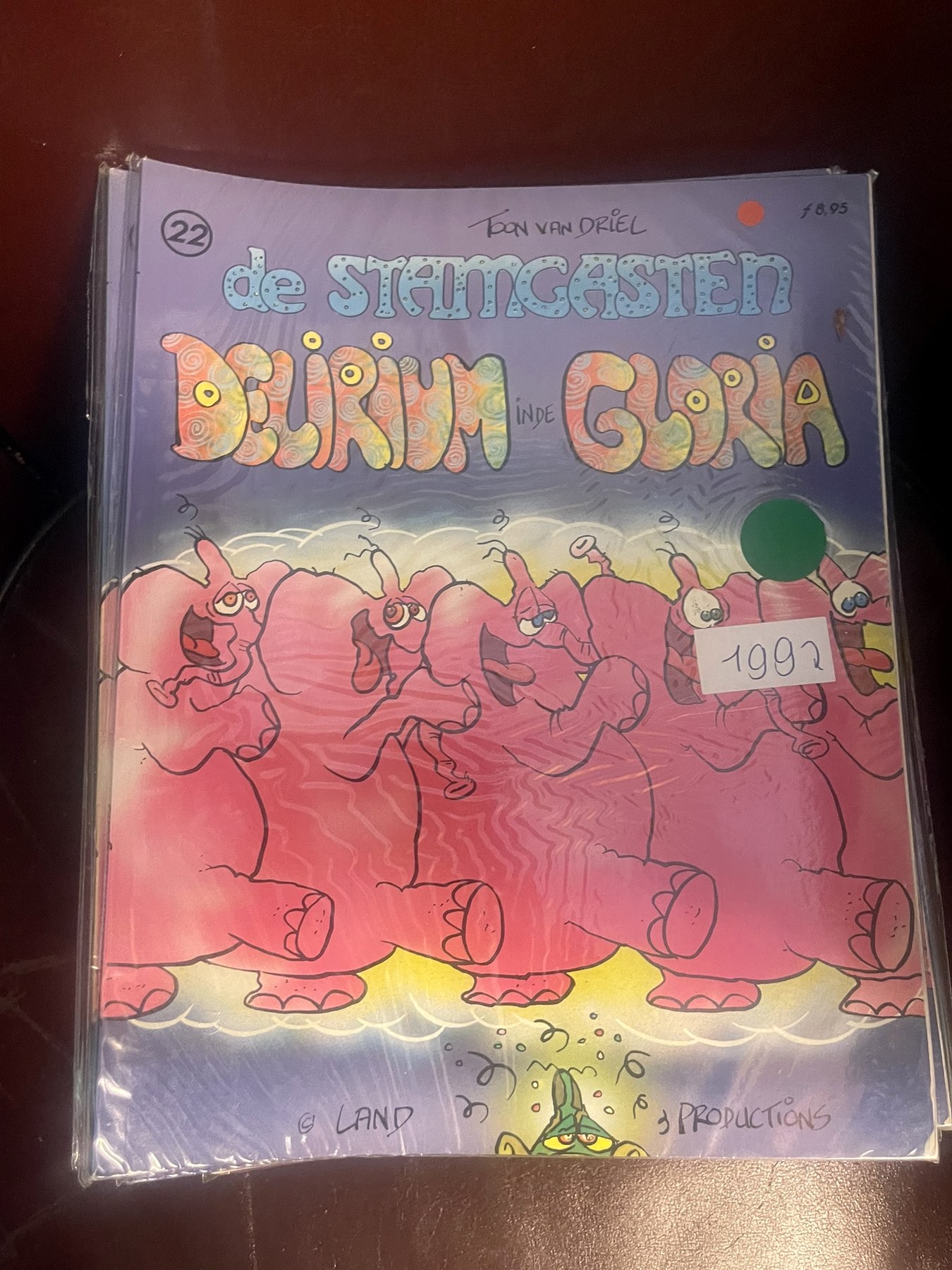 Cover van Delirium in de gloria