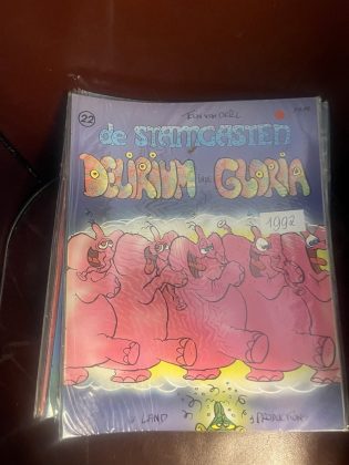 Cover van Delirium in de gloria