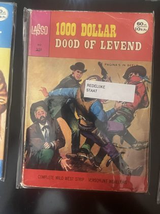 Cover van 1000 dollar dood of levend