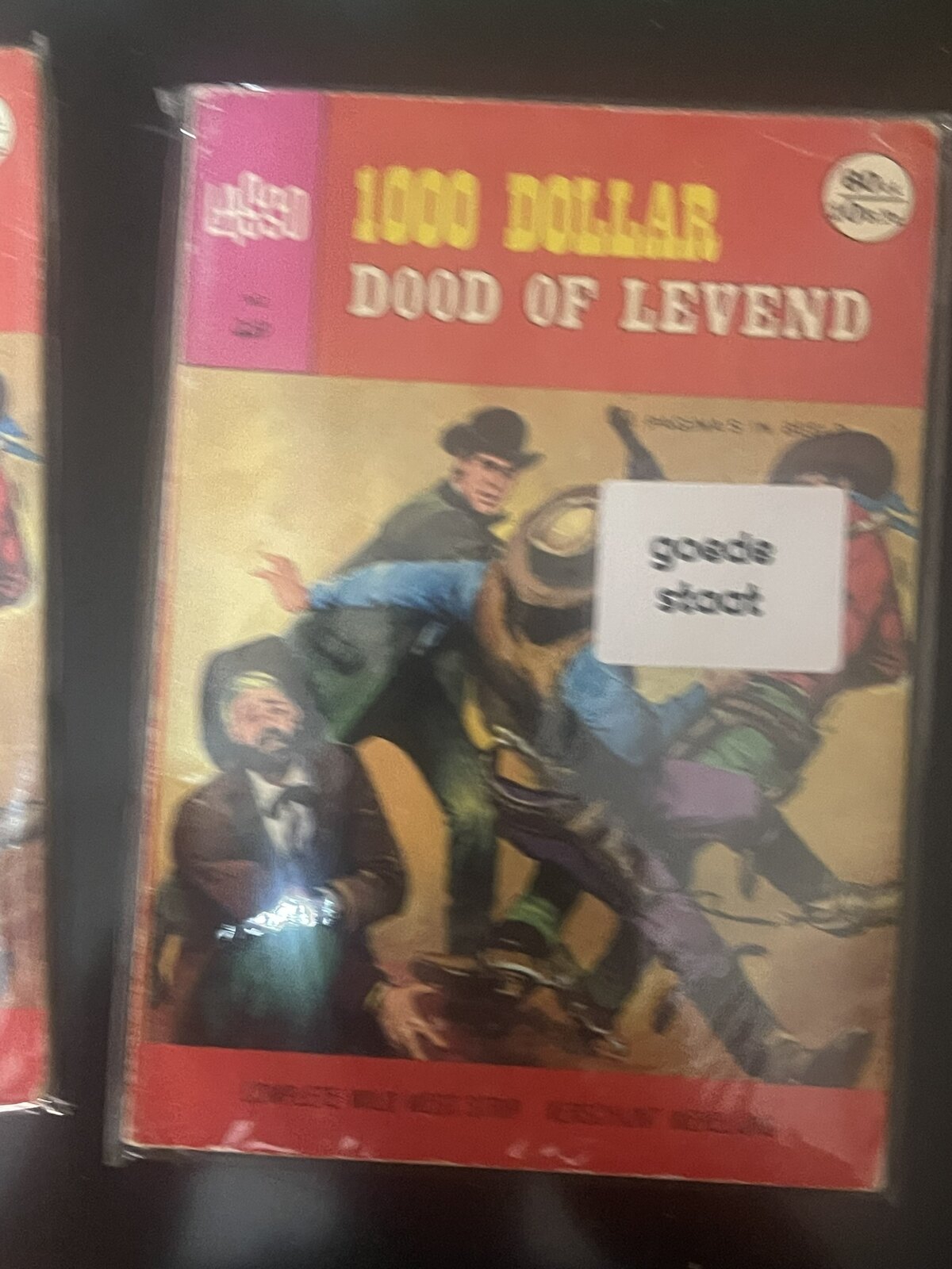 Cover van 1000 dollar dood of levend