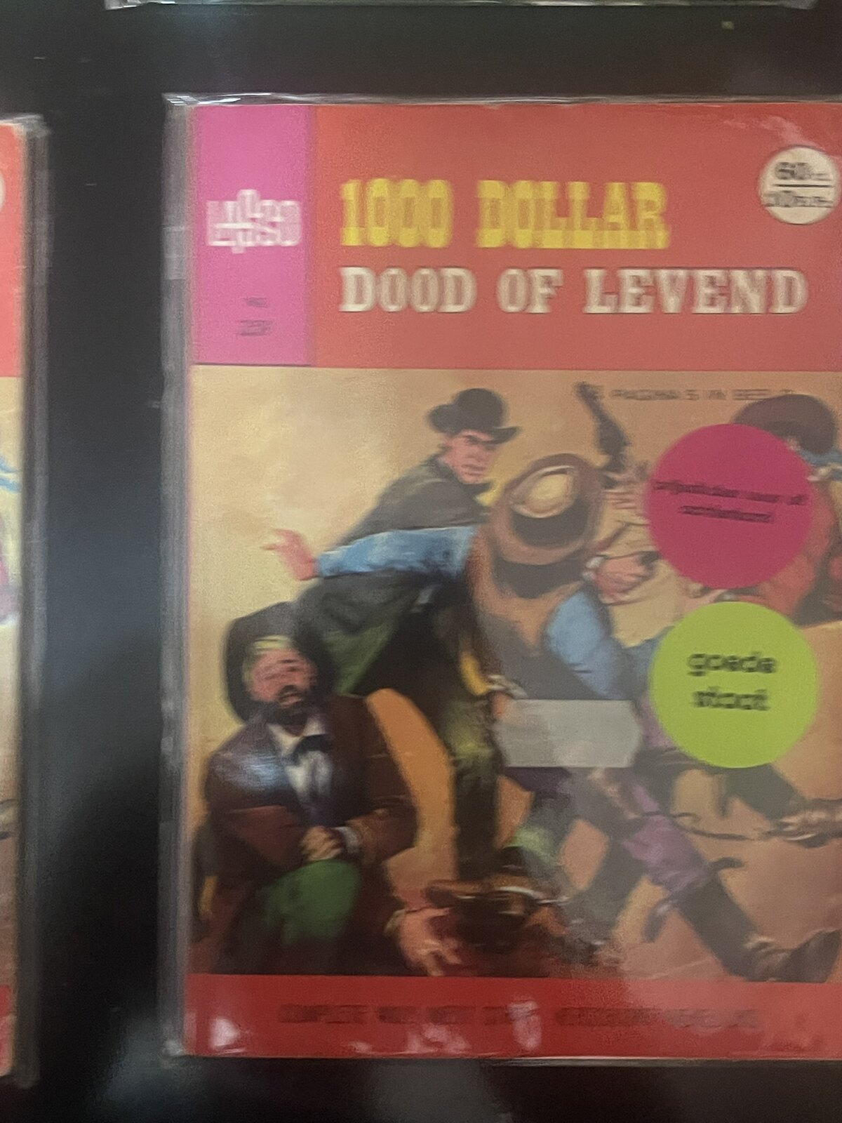 Cover van 1000 dollar dood of levend