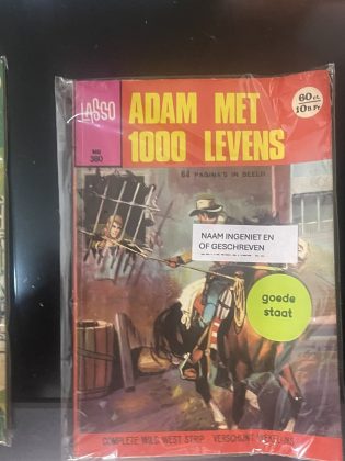 Cover van Adam met 1000 levens