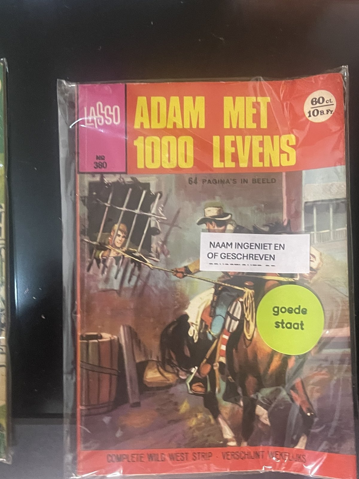 Cover van Adam met 1000 levens