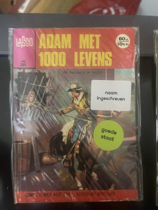 Cover van Adam met 1000 levens