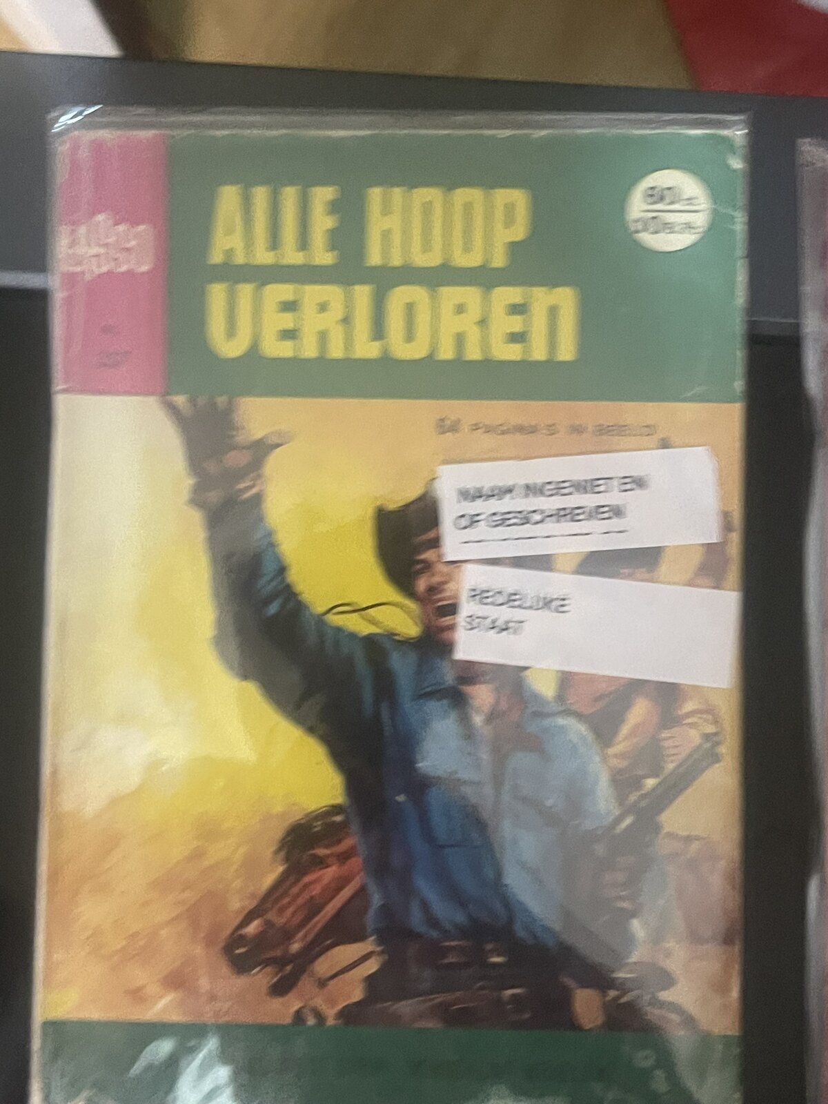 Cover van Alle hoop verloren