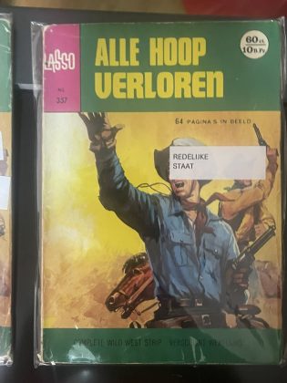 Cover van Alle hoop verloren