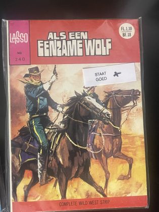 Cover van Als een eenzame wolf