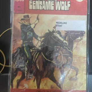 Cover van Als een eenzame wolf
