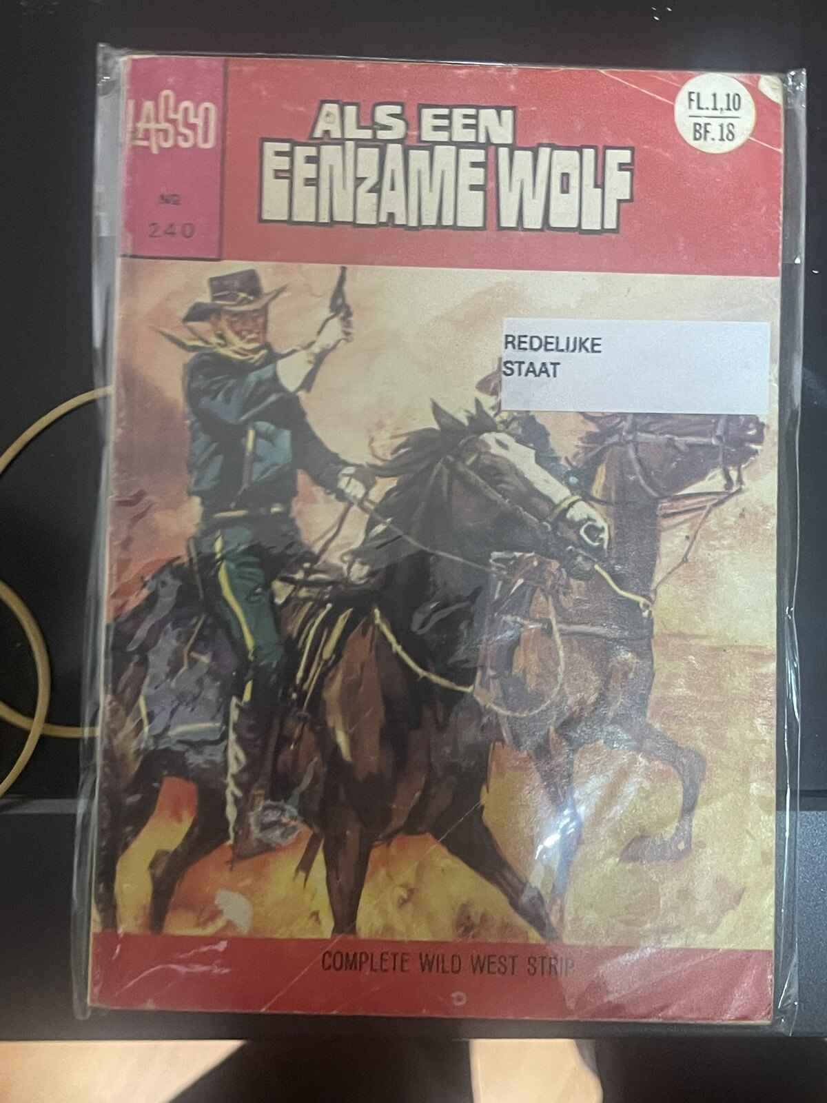 Cover van Als een eenzame wolf