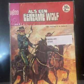 Cover van Als een eenzame wolf